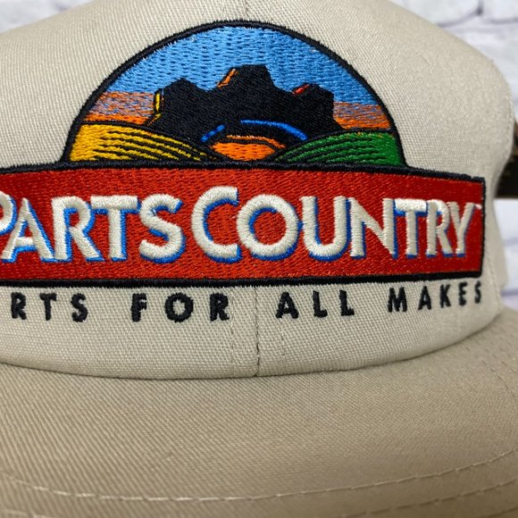 John Deere Hat Cap Snapback Brown Parts Country PARTS for All Makes K-Products - Picture 6 of 11